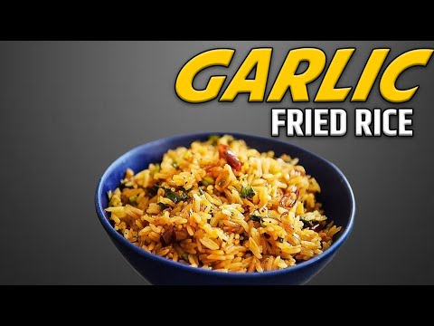 40 रुपए में बनाये बिल्कुल होटल जैसे 5 प्लेट Garlic fried rice || Easy Burnt Recipe