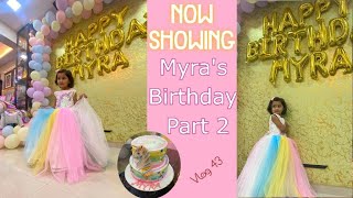 Myras Birthday Part 2  Logo Revealed  Marathi Vlog
