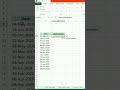 Excel Easy Tip Change Year In The Date Shorts Viral Youtubeshorts Short