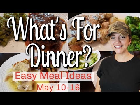 WHAT'S FOR DINNER? | EASY DINNER IDEAS | SIMPLE MEALS Video