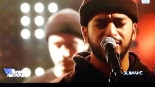 @Slimaneoff chante "who you are & zina"