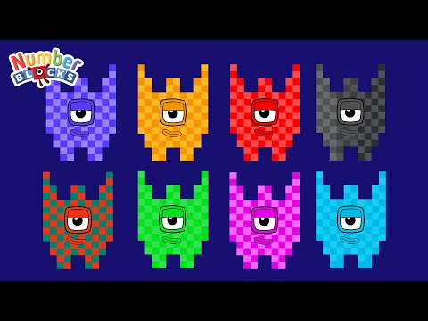 Looking for Numberblocks Puzzle Tetris NEW 100 Space ASMR   Numberblocks Satisfying Video