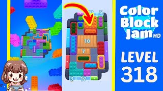 Solution du Niveau 318 de Color Block Jam