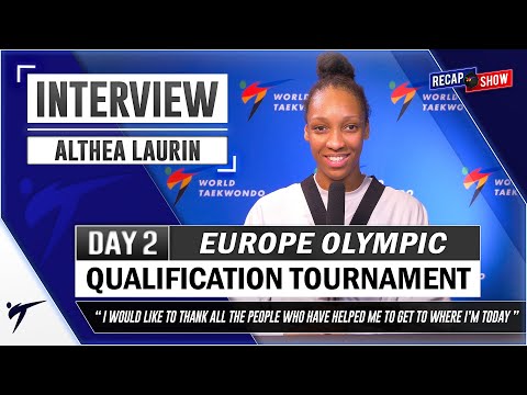ALTHEA LAURIN POST FIGHTS INTERVIEW 2021 WT EUROPEAN OLYMPIC QUALIFICATION