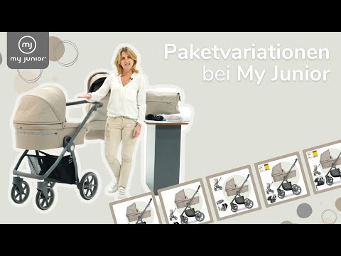 Die Paketvariationen von My Junior | Dein Kombi Kinderwagen Set im Überblick 💚