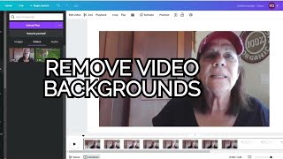 How to remove video background using CANVA * Yes! CANVA