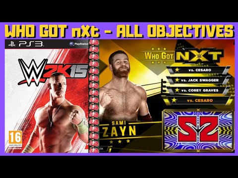 WWE 2K15 Who Got nXt Sami Zayn - All Objectives Completed