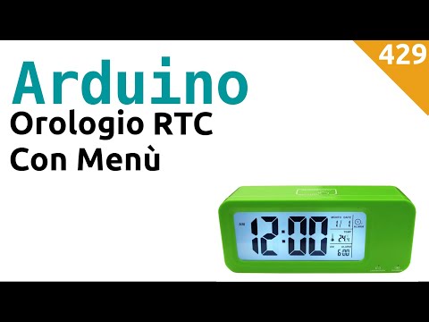 Menu-Controlled Clock with Arduino - Video 429