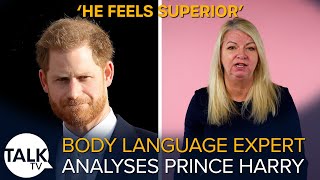 'He Feels Superior To The Royal Family' Body Language Expert Analyses Prince Harry