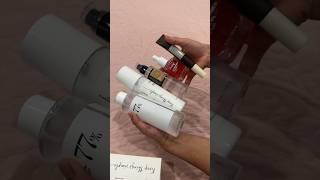 Unboxing my Korean Skincare Set #skincare #korean #koreanskincare #haul #glassskincare #ytshorts