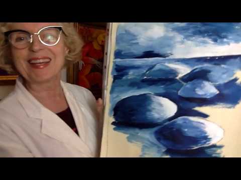 [Alina Witwitzka] Alina Witwitzka OKRUCHY INSPIRACJI-Maluj z Aliną Malowanie dwoma kolorami