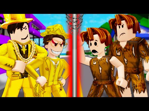 ROBLOX Brookhaven 🏡RP - FUNNY MOMENTS: RICH House VS POOR House | Roblox Idol