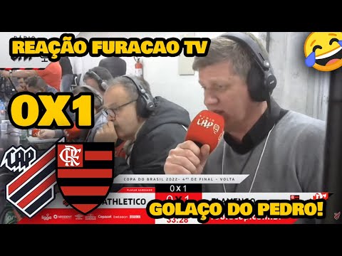 REAÇÕES FURACÃO TV - ATHLETICO-PR 0X1 FLAMENGO [COPA DO BRASIL 2022]