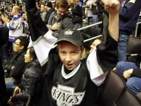 LA Kings vs. Detroit 2/27/2013 First Kings Goal