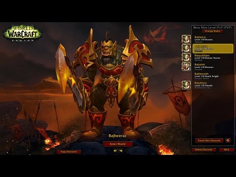 WoW: Legion (Alpha) - Level 110 Fury Warrior/Fire Mage 2v2 ft. Venruki - Legion Warrior PvP