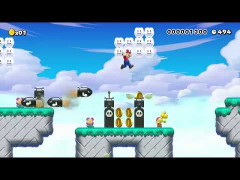 SMM Mods: NSMBU Sky Theme |TEST 1|