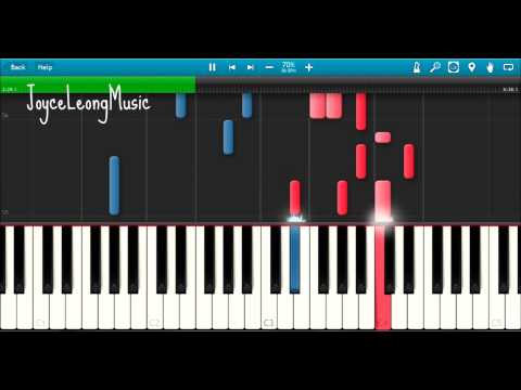 All Of Me - Piano Solo Tutorial (70% speed)