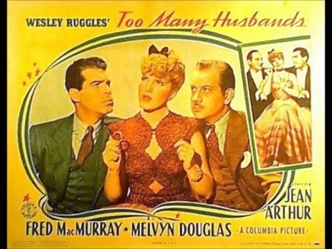Too Many Husbands (1940) Jean Arthur and Fred MacMurray
