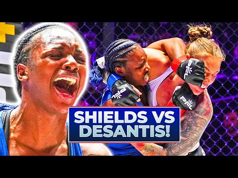 BRUTAL No Comms Fight!! | Claressa Shields v Kelsey DeSantis | Full Fight | PFL vs Bellator