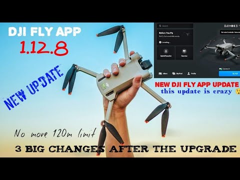 NEW DJI FLY APP 1.12.8 UPDATE - 3 major changes, new features & 500m altitude unlocked #djimini3pro