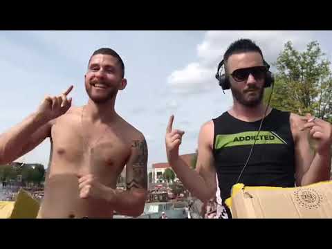 Alejandro Alvarez B2B Skippo @ Boat Party - Canal Pride Amsterdam 2018