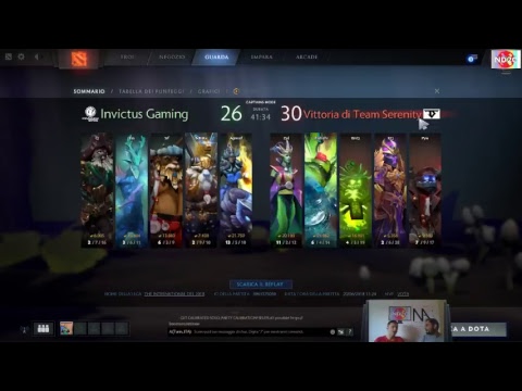 [ITA]Final Upper Bracket China Qualifiers - Team Serenity vs IG Gaming