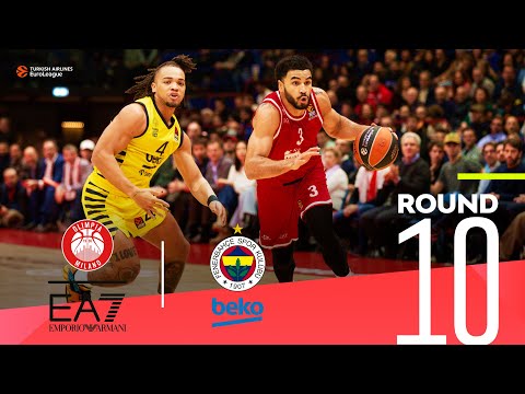 Fenerbahce fights back to down Milan! | Round 10, Highlights | Turkish Airlines EuroLeague