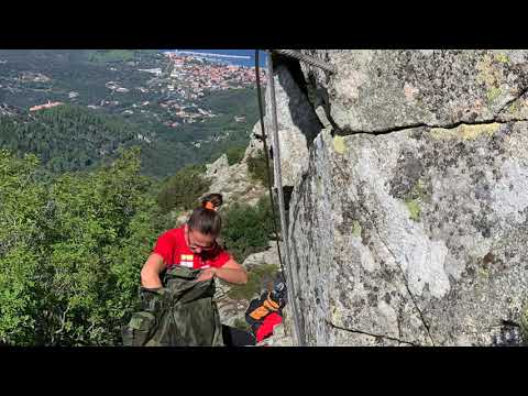 Manutenzione straordinaria ferrata Monte Capanne Isola d'Elba