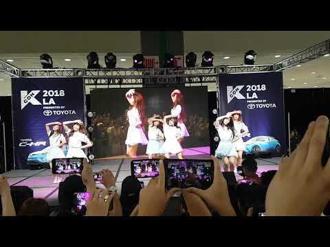 [KCON LA 2018 Super Rookie Showcase] To Heart - Fromis_9 Fancam