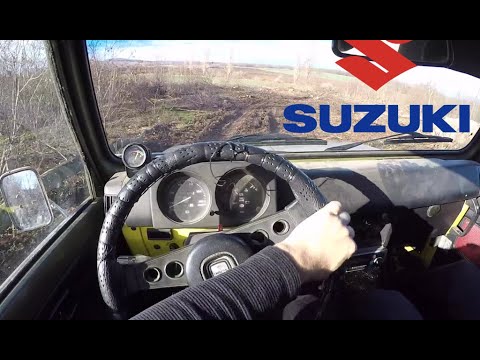 Suzuki Samurai 1.3 POV MUD OFFROAD Test Drive