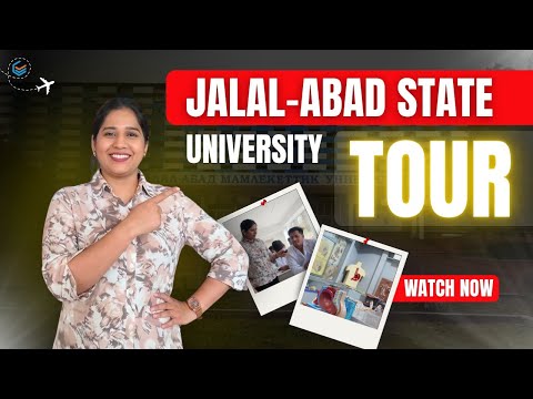 Jalal-Abad State University Full Tour | MBBS in Kyrgyzstan