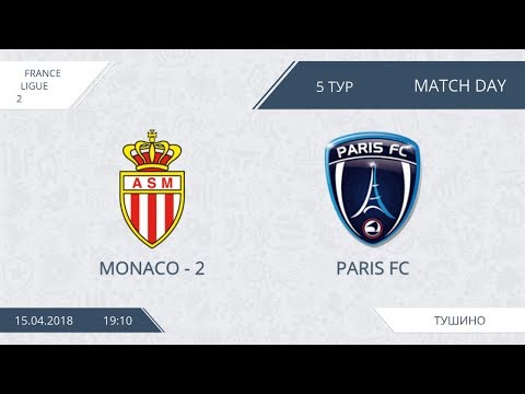 AFL18. France. Ligue 2. Group A. Day 5. Monaco - 2 - Paris FC