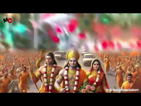 Rama Rajya Anile Re Ram Bhakta bhai 🛕🫣 || jay shree ram 🫶🙏 || Mohantycreation7077