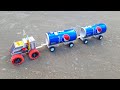 How To Make Matchbox Truck With Soda Can Train Trailer DIY Pepsi Can Train DC Motor Ideas
