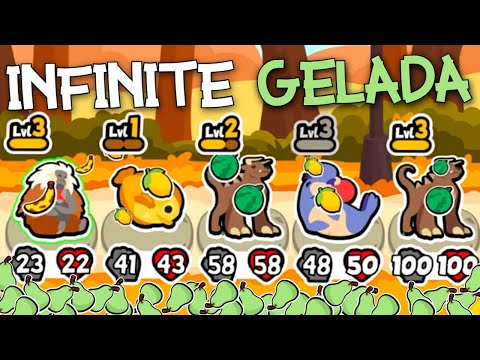 Infinite Gelada Is Incredible! (Super Auto Pets)