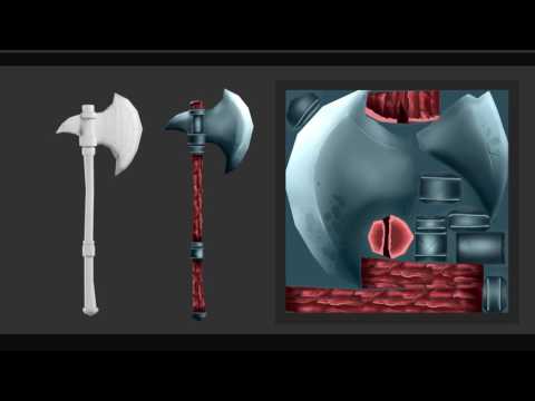 Demo Reel - Modeling and texturing weapons - Kevin Ferapontov