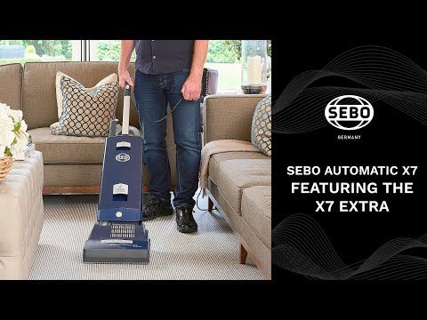 Sebo Upright Cleaner 91503GB - Red Video 1