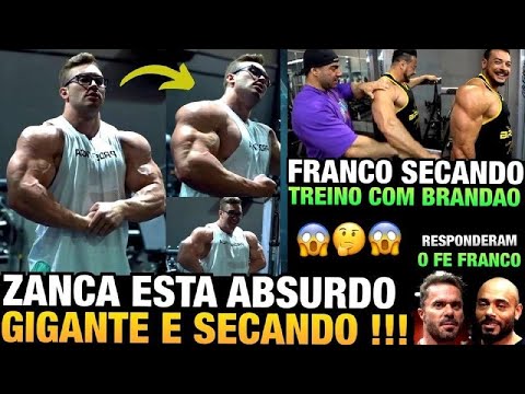 ZANCA ESTÁ GIGANTE E FIBRADO - FRANCO IMPRESSIONA BRANDÃO NO TREINO + CARIANI E BALESTRIN