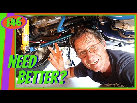 BMW E46 MODS // DOES YOUR E46 HANDLE LIKE A PRIUS? THEN ... DO THIS!