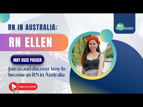 From OSCE Dream to RN | Live with RN Ellen | May OSCE Passer of NAI