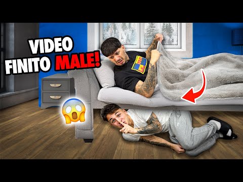 😱Ho passato una NOTTE a casa del mio AMICO senza dirglielo…FINITA MALISSIMO🚨