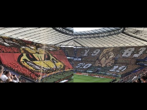 Oprawa i pyro na meczu finału Pucharu Polski Jagiellonia Białystok - Lechia Gdańsk (02.05.2019)
