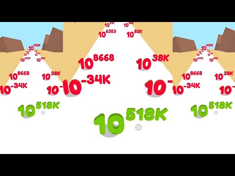 Big Numbers Run And Merge Challenge android ASMR walkthrough gameplay