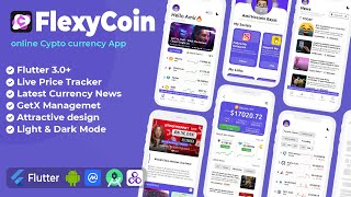 FlexyCoin - Cryptocurrency App video preview