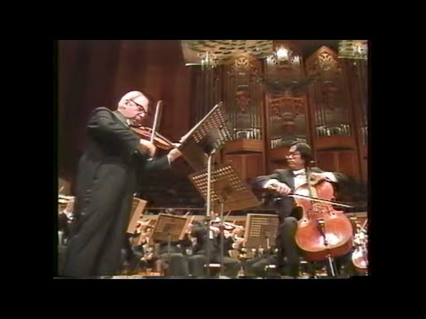 Brahms : Double Concerto／Isaac Stern & Yo-Yo Ma（1986 Live）