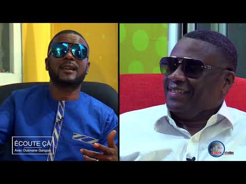 Ousmane Gangué - dans l'émission - ÉCOUTE ÇA - Konate studio TV