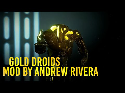 Gold Droids Mod by Andrew Rivera - Star Wars Battlefront 2
