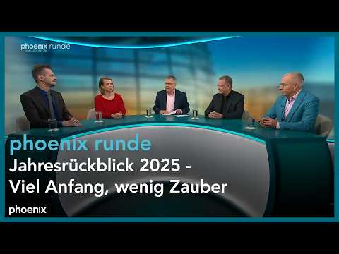 phoenixRunde: Jahresrückblick 2025 - Viel Anfang, wenig Zauber