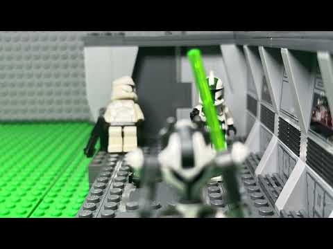 Clone Troopers Defending Their Ship Against Separatist Forces- Lego Star Wars Stop Motion Film!