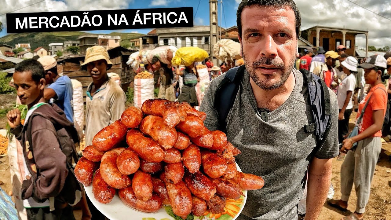 O mercadão mais caótico de Madagascar!! 🇲🇬